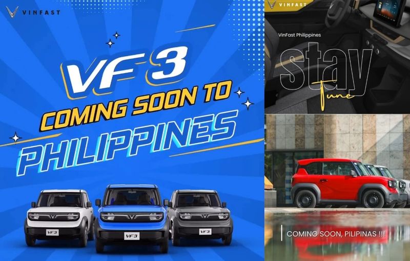 Sau màn ra mắt gây sốt tại Việt Nam, VinFast VF 3 chuẩn bị được mở bán tại Philippines 9 Sau màn ra mắt gây sốt tại Việt Nam, VinFast VF 3 chuẩn bị được mở bán tại Philippines xehay vf3 090824 1 Sau màn ra mắt gây sốt tại Việt Nam, VinFast VF 3 chuẩn bị được mở bán tại Philippines